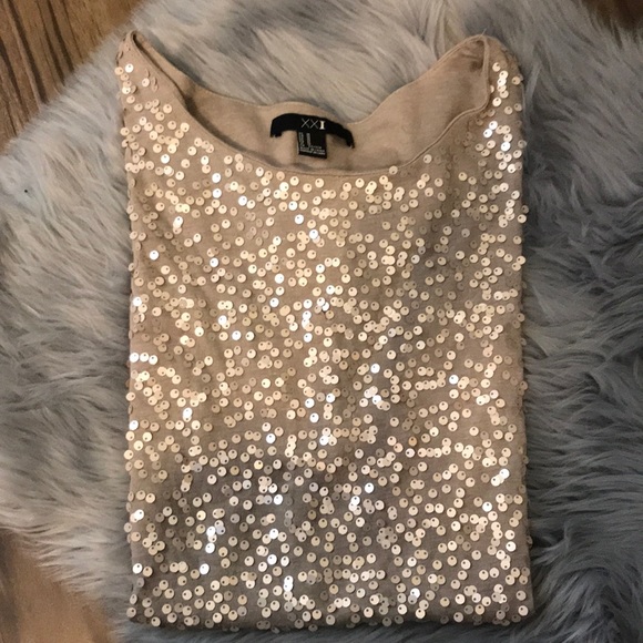 Sparkly oversized t-shirt - Picture 2 of 6